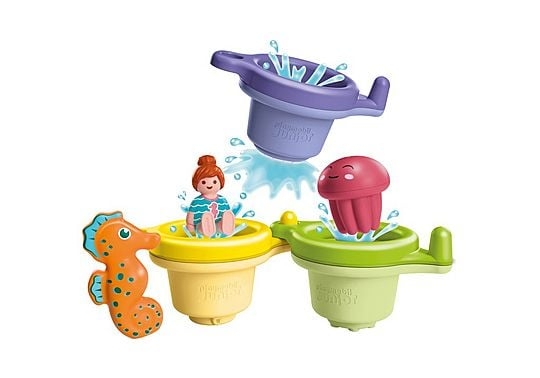 Playmobil Junior Aqua: Flydende kopper med vandsjov (71776)
