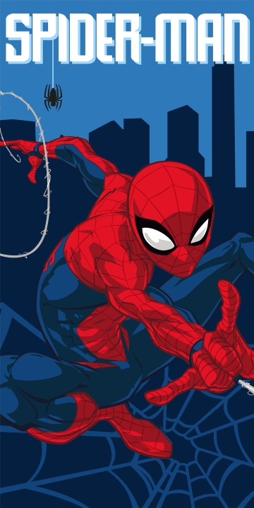 Spiderman Badehåndklæde - 70x140 cm (8014786)