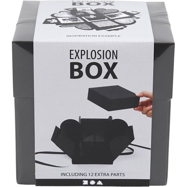 Creative Toys Eksplosionsæske - Sort (25378)