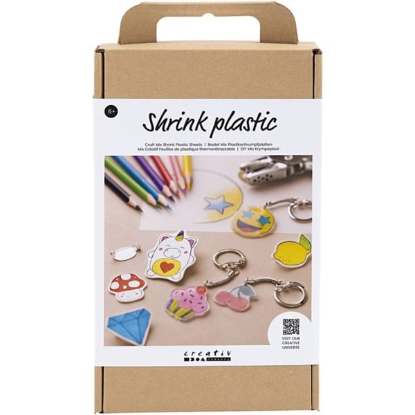 DIY Kit DIY Mix - kutistemuovi - tarvikkeet (977541)