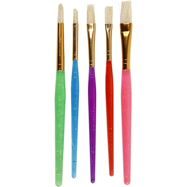 Creative Toys Lasten maaliharjat - 5 kpl. (10344)
