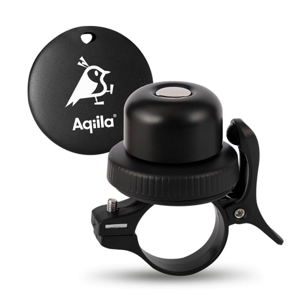 Aqiila Tagbird - genstandsfinder + cykelklokke (1-pak)