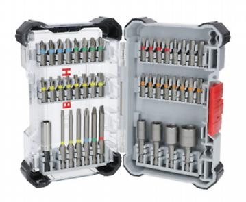 aBosch - Professional Bosch 43x Extra Hard skrutrekkerbitsett, 43 deler (197 x 110,5 mm, profesjonelt tilbehør, skrutrekker, drill)