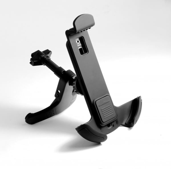 Technaxx bilholder for smarttelefoner + billader med 4x USB-port (TE08)
