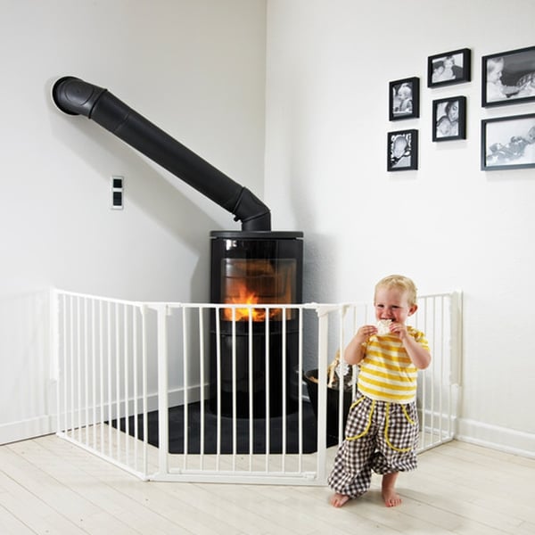 Baby Dan FLEX L 90-223 cm hvit