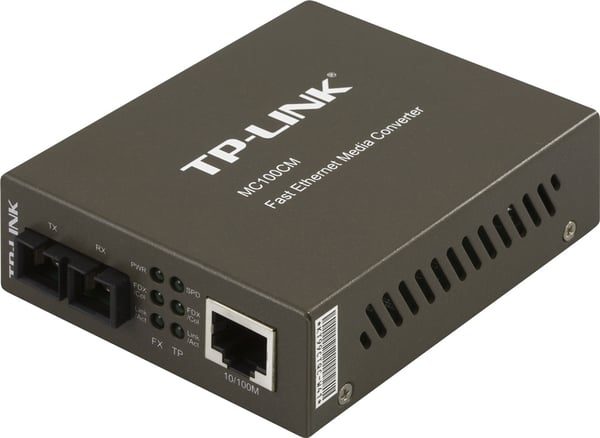 TP-Link, Fiber SC multimode -10/100 Mbps (MC100CM)