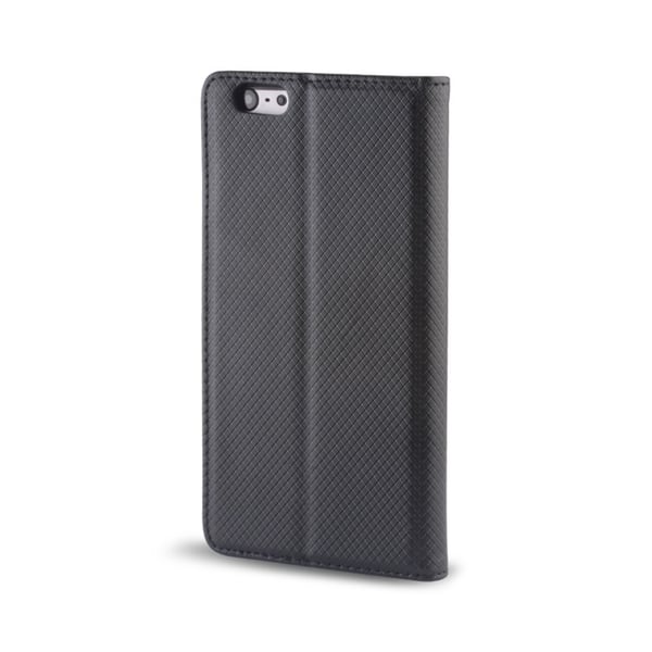 Smart Magnet fodral i konstläder till iPhone 5/5S, Svart (5372369)