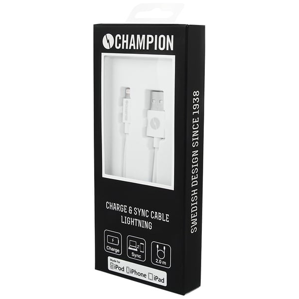 Champion Ladd&Synk kab Lightning 2m Vit