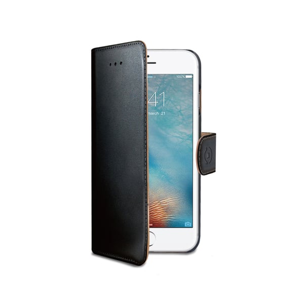 Celly Lommebokveske til iPhone 7/8/SE 2020/SE 2022 Svart
