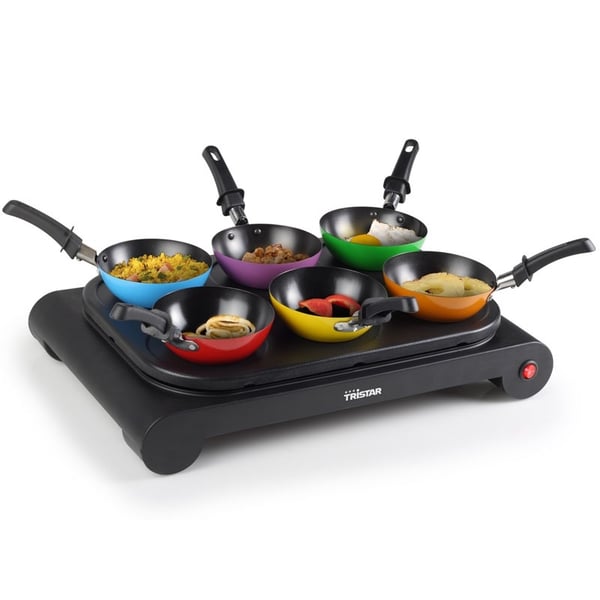 Tristar Wokset 6 fargede panner