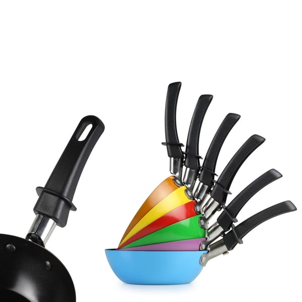 Tristar Wokset 6 fargede panner
