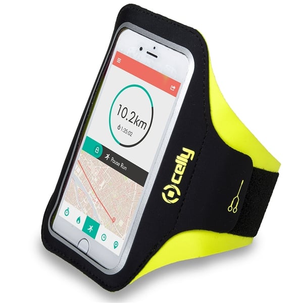 Celly Sportsarmbånd XXL maks 6,2" Gul