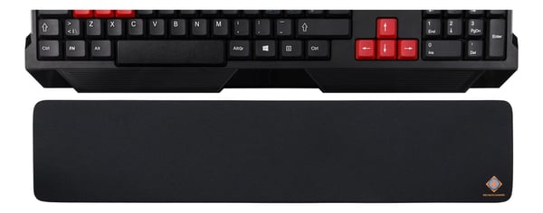 DELTACO GAMING Wristpad Large, 18mm høyde, svart