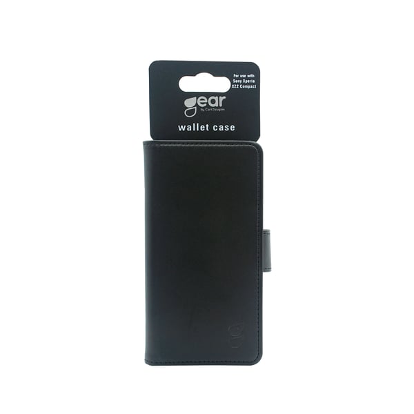 Gear Lommebokveske Sony Xperia XZ2 Compact Svart