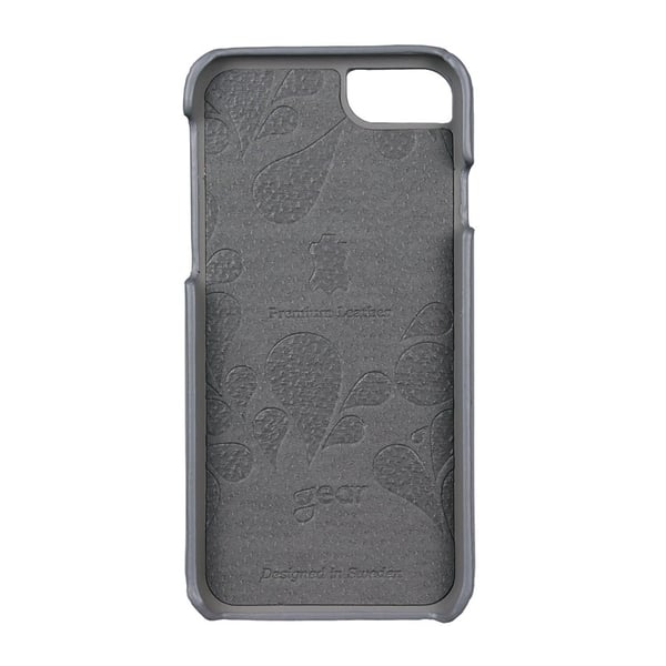 Onsala COLLECTION Suojakuori  Nahka iPhone 6/7/8/SE 4,7"Harmaa