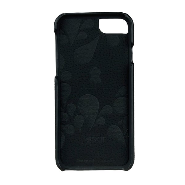 Onsala Mobilcover Sort Læder iPhone 6/7/8/SE2020/22