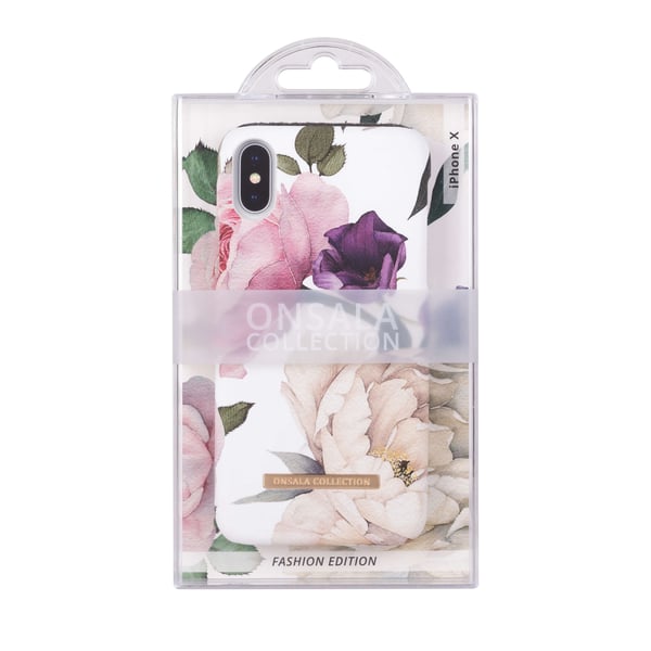 Onsala COLLECTION Mobildeksel Soft Rose Garden iPhoneX/Xs