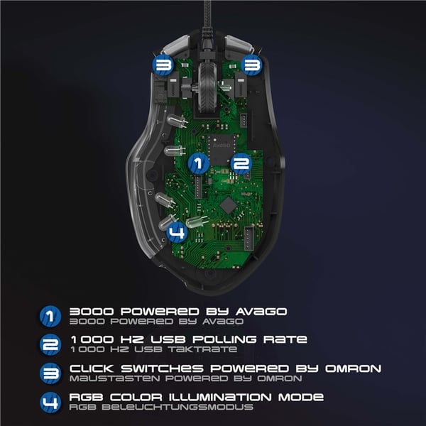 Urage Mus Gaming Reaper Revolution