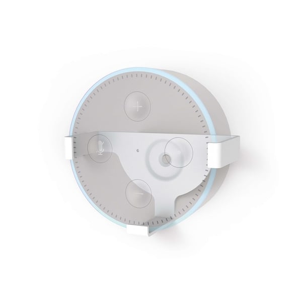 Hama Veggfeste for Amazon Echo Dot (2:a Gen) Hvit