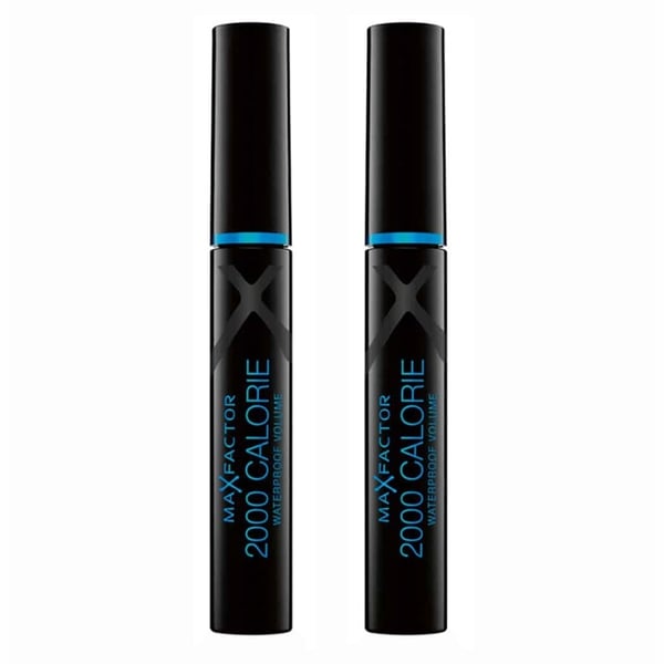 Max Factor Max Factor 2-pakning 2000 Calorie Mascara Waterproof Black 9ml