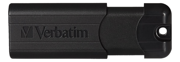 Verbatim PinStripe USB Flash drive, 16GB, USB 3.0, retractable connect