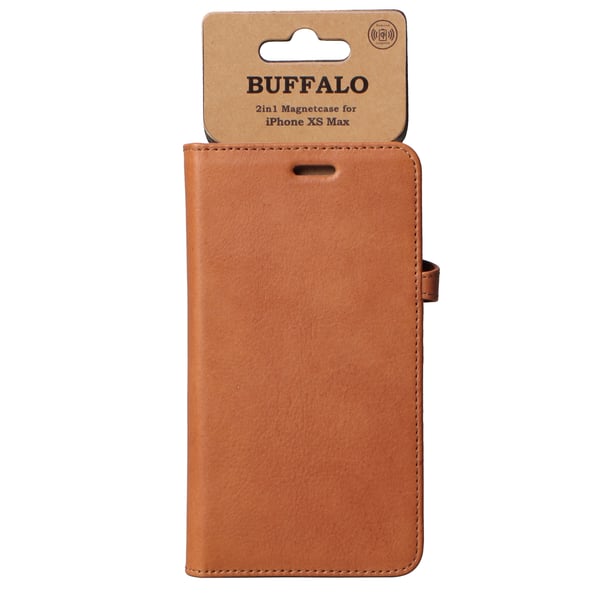 Buffalo Wallet Læder iPhone XS Max Cognac