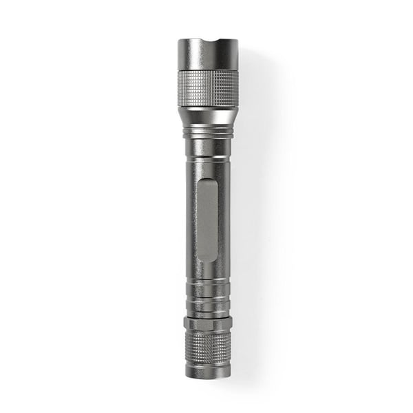 Nedis LED lommelykt | Batteri drevet | 4,5 V | 3 W | 2x AA | batterier følger med | Nominell lysfluks: 150 lm | Lysrekkevidde: 120 m | Strålevinkel: 4