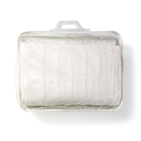 Nedis Elektrisk Teppe | Underblanket | 2 Persons | 160 x 140 cm | 3 Varmeinnstillinger | Vaskbar | Overopphetings vern | Polyester