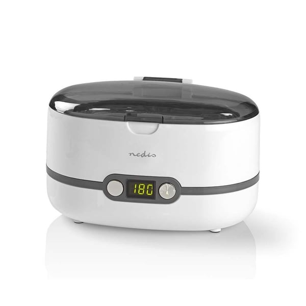 Nedis Ultralyd Smykker Cleaner | Nettstrøm drevet | 230 V AC 50 Hz | 0.6 l | Hvit