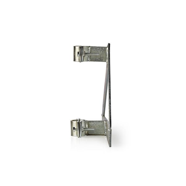 Nedis Satellitt-veggfeste | Avstand til vegg: 90 mm | Diameterklemme: 32-42 mm | Stål | Sølv