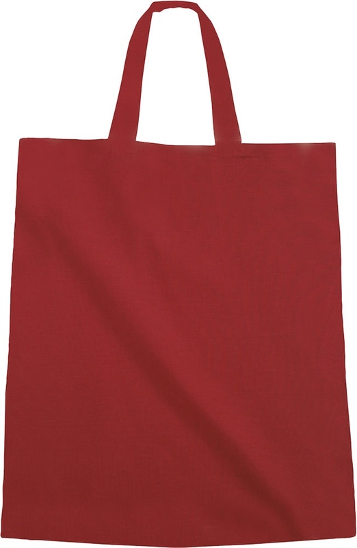 Nightingale Tote Bag 150g Kort håndtak Hvit