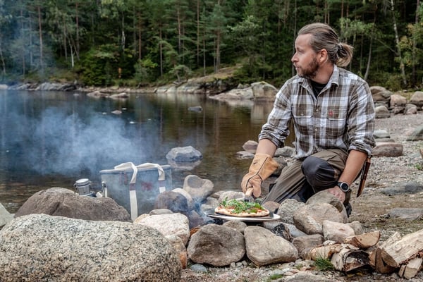 Orrefors Hunting Pizzasett