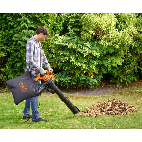 Black & Decker Lövblås 2500W Blås&Sugfunktion