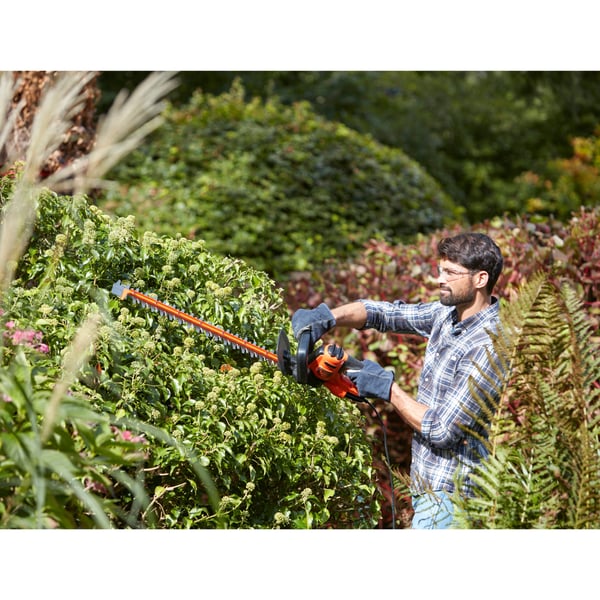 BLACK+DECKER Häcksax 500W 55cm Svärdlängd