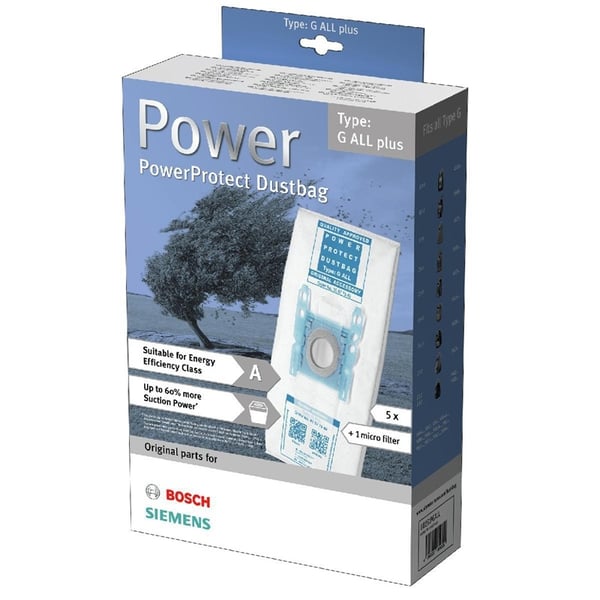 bosch Støvsugerpose Type G ALL Plus VZ51GALL eller BBZ51FGALL