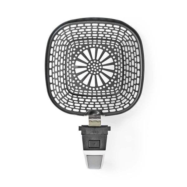 Nedis Hot Air Fryer Grill Pan | Non-stick belegg | Vaskemaskin sikker | Metall | Grå