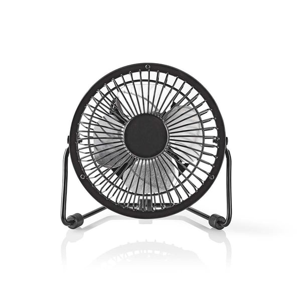 Nedis Bord-vifte | USB-Strøm | Diameter: 100 mm | 3 W | 1-girinnstilling | Sort
