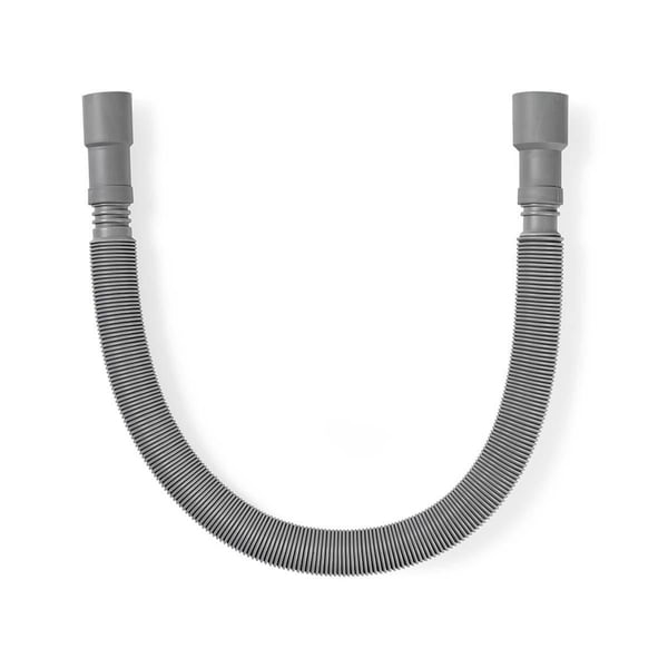 Nedis Extend Outlet Hose | 24/19 mm | 29/22 mm | 0.5 Bar | 4.00 m | Rett / Vaskemaskin | PVC | Grå