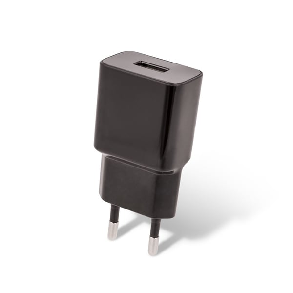Setty USB Väggladdare 2,4A Svart