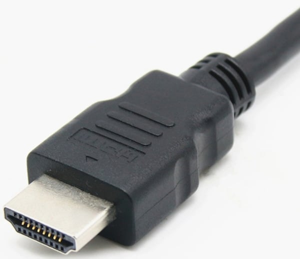 NORDIQZENZ HDMI-kabel, høyhastighets Premium, 4K, HDMI 2.0, 3 m, svart