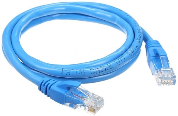 NORDIQZENZ Nettverkskabel RJ45 Cat6 50cm, Blå