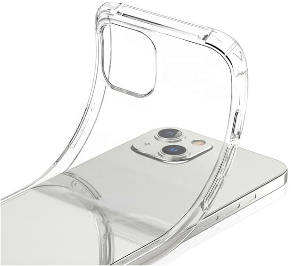 Gennemsigtig TPU cover til iPhone 13
