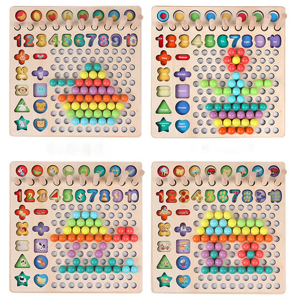 13-i-1 matematikkbrettspill - logaritmiske løsninger