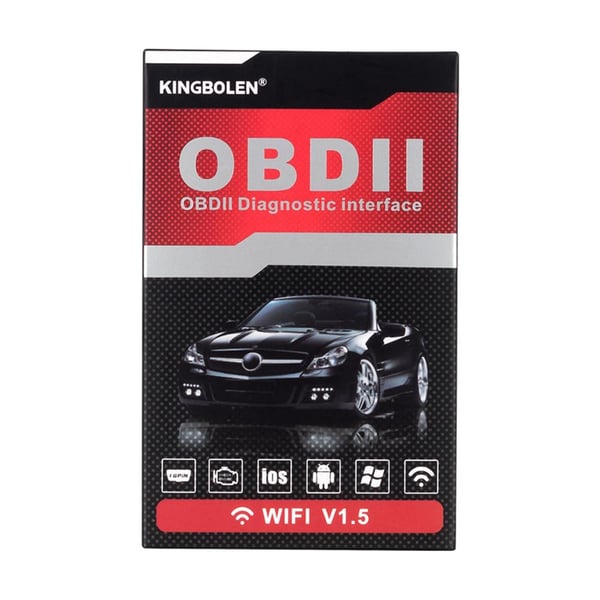 Fejlkodelæser ELM327 WIFI OBDII til IOS/Android