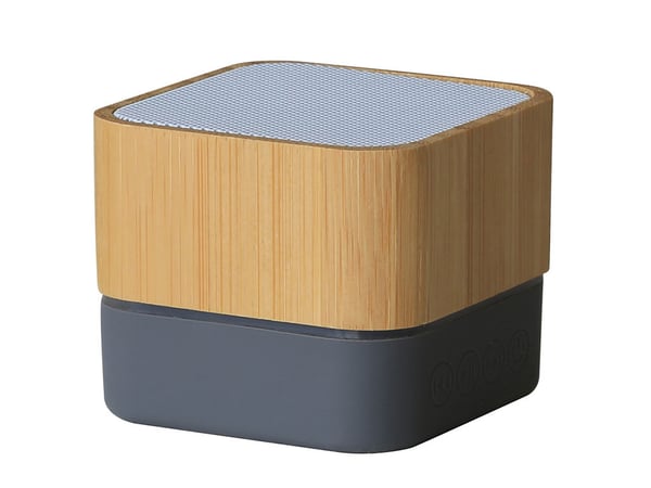 Bluetooth mini-trehøyttaler for kontoret, Grå