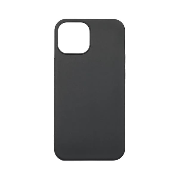 TPU-mobiltaske kompatibel med iPhone 14 Pro, sort
