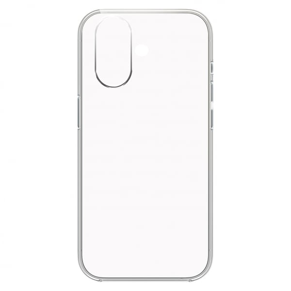 iPhone 16 Plus Slim Case, pehmeä TPU-suoja, läpinäkyvä