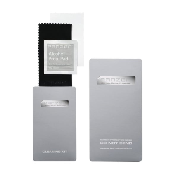 Panzer iPhone 6S/6 Plus, buet silikatglas, hvid