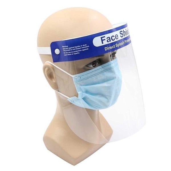 6-pack Visir / Beskyttende visir / Plast ansiktsskjerm
