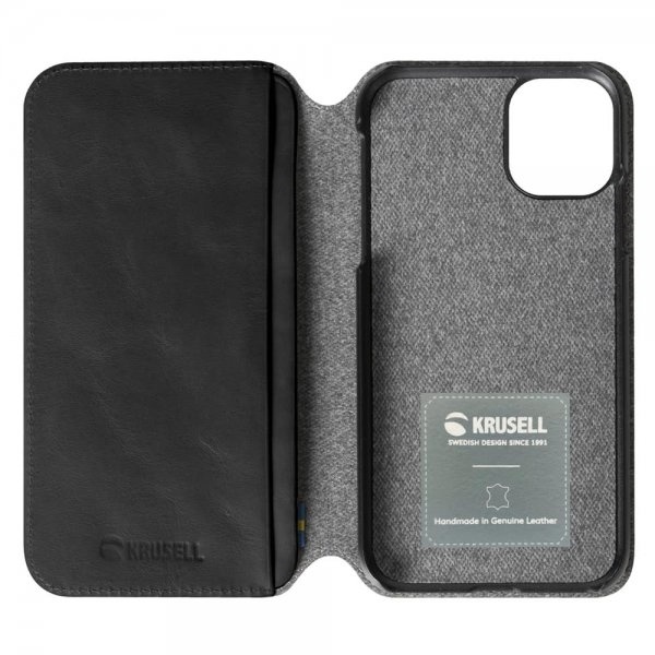 Krusell Sunne Wallet Case til Iphone 11, Vintage Black